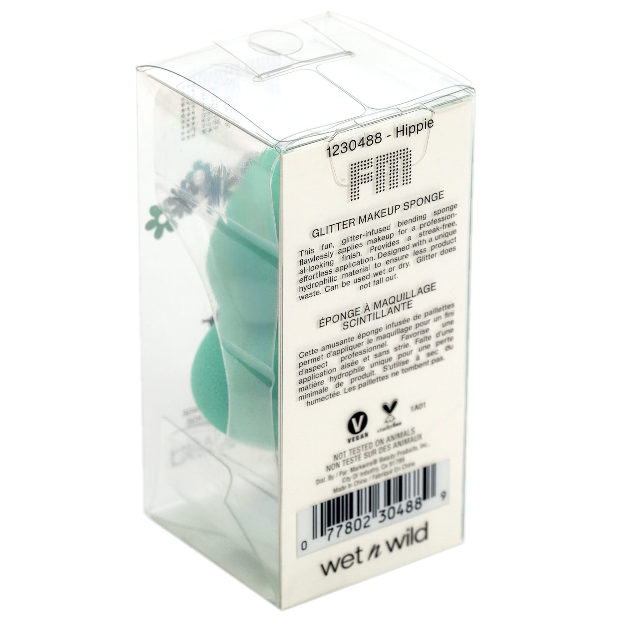 wet n wild Fantasy Makers Glitter Makeup Sponge, Hippie