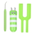 thumbnail image 1 of Spool Knitter, Fine Workmanship Saving Time Mini Knitting Loom Practical With Awl Pompon Maker Spool Knitter For Weaving Round Belts For Hand-made DIY Lovers, 1 of 8