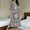 1-Multicolor, variant on Women Long Fleece Nightgown Zip Front Sleepwear Warm Loungewear House Dress Soft Flannel Nightshirt