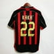 thumbnail image 4 of Ropa de Fútbol AC Milan jersey 06/07 classic retro Champions League Versión final En Casa Manga Larga Manga corta No.22 Kaka AC Milan 2006, 4 of 4