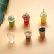 thumbnail image 4 of 5 juegos de tazas de comida en miniatura, tazas de té con leche de simulación, escenas de simulación, mini decoraciones, 4 of 7