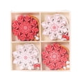 thumbnail image 1 of Gibobby Caja de Colgante pintado Árbol de Navidad Colgante Decoraciones colgantes de Navidad 12pcs Set (D), 1 of 4