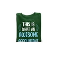 thumbnail image 3 of Awesome Accountant Looks Like Sweatshirt Women -Smartprints Designs, Female Small, 3 of 4