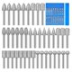 thumbnail image 1 of Juego de talla de piedra con brocas de diamante de 40 piezas Compatible con herramientas rotativas Dremel, 1 of 5