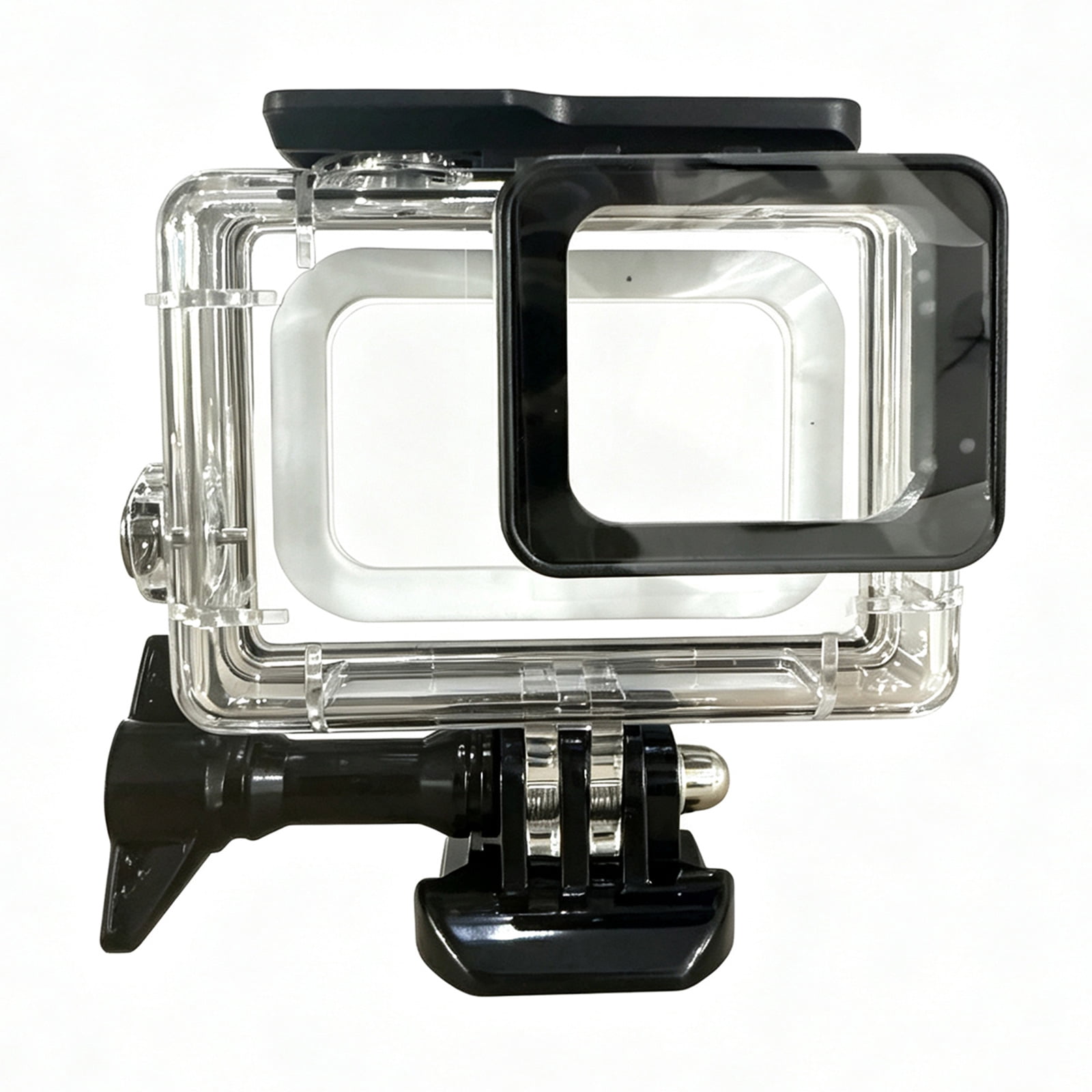 45M/148FT Waterproof Housing for GoPro Hero 5/6/7, Underwater Diving Case with Bracket, Leakproof Action Camera Cover