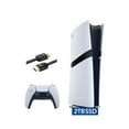 thumbnail image 1 of PlayStation 5 Pro Digital Edition Console, Controller and Mytrix 8K HDMI Ultra High Speed Cable - White, Flagship Pro PS5 2TB PCIe SSD Gaming Console, 1 of 7