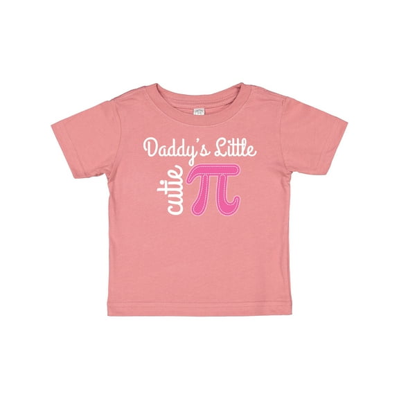 Inktastic Daddy Little Cutie Pi Day Math Girls Girls Baby T-Shirt