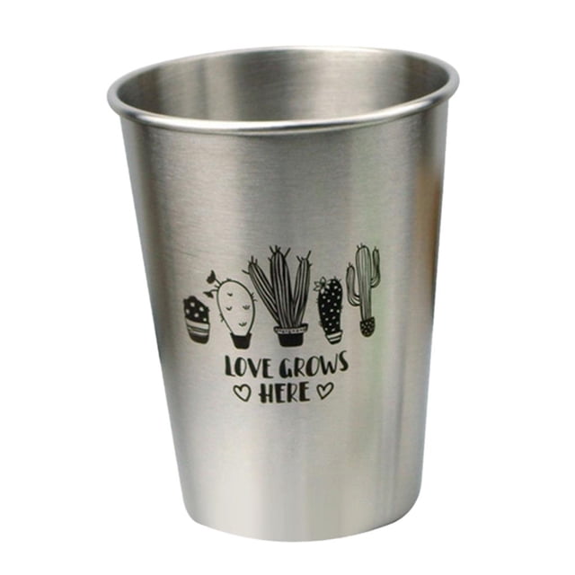 s apilables de material acero inoxidable serie cactus apilable UN Yotijar Taza de acero inoxidable