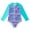 Light Blue, variant on FhsagQ Swimsuit Sets for Girls Swimwear for Kids Long Sleeve Swimsuit for Girls Scales Design Ideal for Swimming Pools and Hot Springs Baby Girls' Swimsuits Black 4-5 Years
