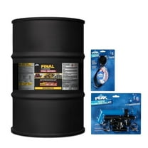 FINAL CHARGE Pro-Series Antifreeze/Coolant, Red 50/50 Prediluted for Diesel, Gas & Natural Gas Engines, 55-gal Drum, PEAK Accessories Included