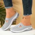 thumbnail image 2 of YLYL Womens Orthopedic Shoes Mesh Slip-On Breathable Comfortable Lightweight Flat Soft Shoes, 2 of 9