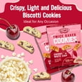 thumbnail image 2 of Cooper Street Twice Baked Biscotti Cookies - Cherry White Chip Biscotti - Dairy & Peanut Free, Kosher Coffee Cookies - 1.25oz - 24 Pack, 2 of 8
