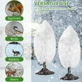 thumbnail image 4 of Fabulas Plant Covers Freeze Protection, 2 Pack Shrub Jacket for Winter, 50 x 70 inch 2.0 oz/yd² for Cold Weather Outdoor Potted Plants Fruits, 4 of 6