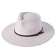 thumbnail image 1 of Sonducket Sombrero Fedora de ala ancha de lana para mujer, unisex, con ajuste ajustable, sombrero de moda para mujer, duradero a la moda Sombreros Beige, 1 of 6