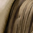 thumbnail image 4 of Madison Park - Palmer 7 Piece Comforter Set - Natural - Queen - Pieced Microsuede - Includes 1 Comforter, 3 Decorative Pillows, 1 Bed Skirt, 2 Shams, 4 of 6
