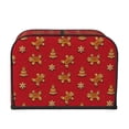 thumbnail image 2 of Yiaed Gingerbread Man Print 4 Slice Toaster Dust Cover Bread Machine Oven Dustproof Cover Kitchen Bakeware Protector Dustproof Fingerprint Protection, 2 of 7