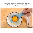 thumbnail image 2 of Plastic Egg Separator Tool, Kitchen Gadget For Baking And Cooking, BPA-Free Yolk Divider With Filter Sieve, Easy Clean Design, 5.12x2.36 Inches Compact Size (Sky Blue), 2 of 6