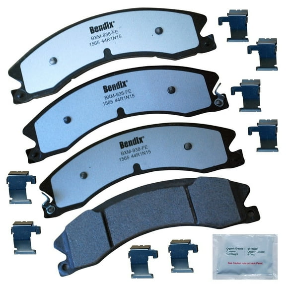 Bendix Brakes Disc Brake Pad Set Fits select: 2016 NISSAN TITAN XD, 2012-2020 NISSAN NV