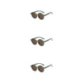thumbnail image 2 of Sonducket Gafas de sol redondas para niños Gafas para bebés Color crema facial con marco de forma redonda Accesorios de ropa Verde Type1 NO1 Sonducket CBP390162, 2 of 6