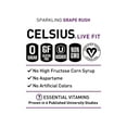 thumbnail image 5 of Pack of 12, Celsius Sparkling Grape Rush Energy Drink, 12 fl oz, 5 of 5