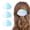 (Blue), variant on 3 Pack Iridescent Mermaid Seashell Hair Claw Clips, Pastel Gradient Flat Duckbill Jaw Clips, Large Shell Shark Hair Barrettes(Blue)