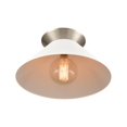 thumbnail image 4 of Cavendish 16'' Wide 1-Light Semi Flush Mount - Brushed Nickel, 4 of 4