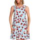 thumbnail image 1 of Balery Flowers and Lady Bugs Vestidos de verano para mujer con estampado: vestido holgado sin mangas, vestido playero informal y cómodo para días calurosos., 1 of 7