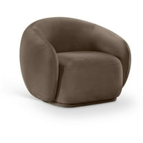 Meridian Furniture Emery Brown Velvet Chair