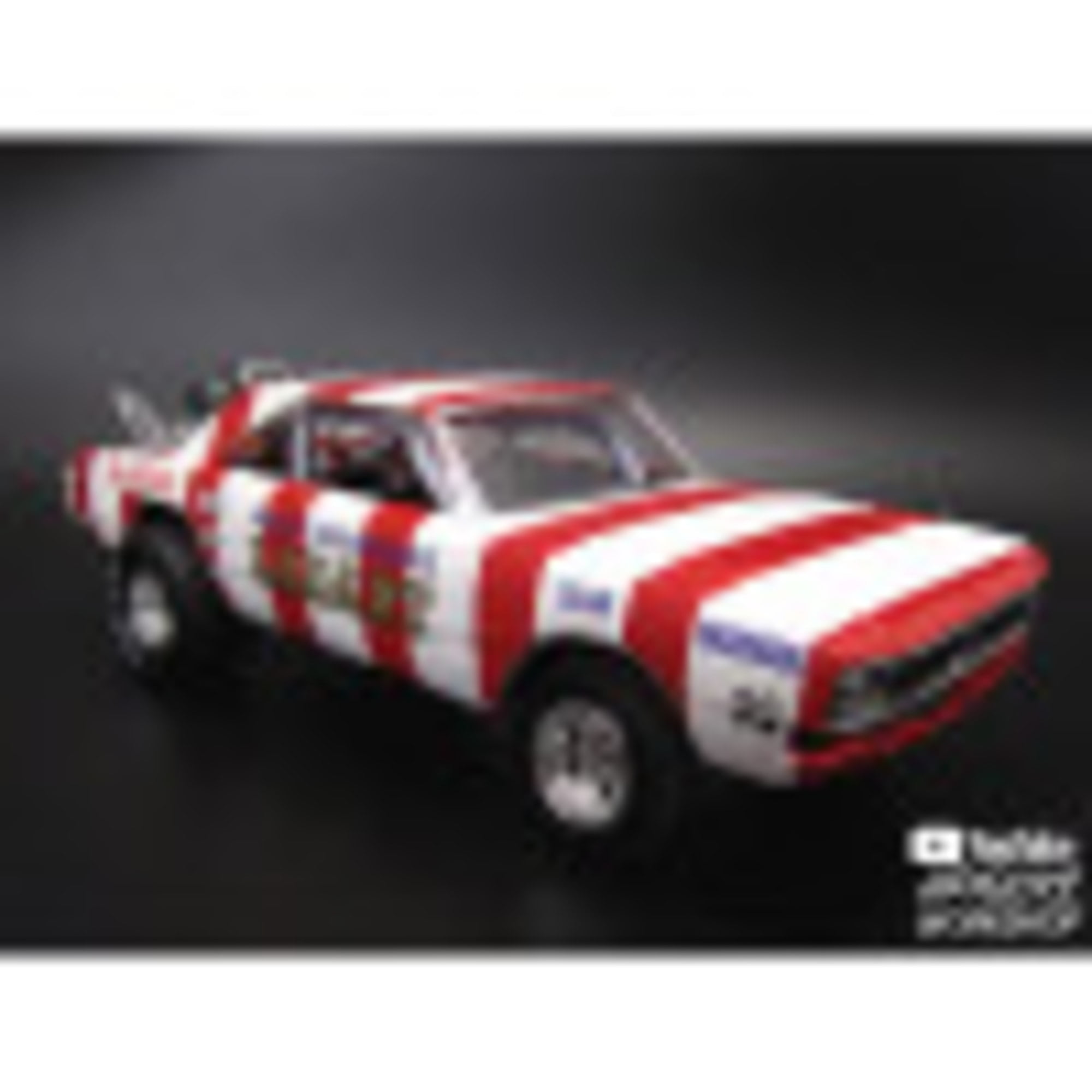 L.A. Dart Wheelstander Classic Car 1:25 Scale Model Kit, 68+ Parts
