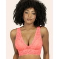 thumbnail image 2 of Smart & Sexy Women's 2-Pack Signature Lace Deep V Bralette, 2 of 6