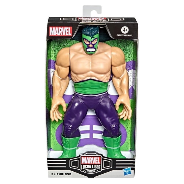 Figura El Furioso Hasbro Marvel 9.8 Pulgadas Verde
