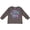 Charcoal, variant on Inktastic Yeah I'd Rather be with My Yaya in Pink Blue and Purple Boys or Girls Long Sleeve Toddler T-Shirt