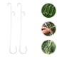 thumbnail image 2 of 100 pinzas de plástico para plantas de jardín, ganchos de soporte para tomates, pinzas para vid, suministros de jardinería, 2 of 6