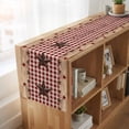 thumbnail image 6 of Country Star Farm 70 Inch Table Runner, Farmhouse Plaid Texas Vintage Fruit Farmhouse Dresser Scarf Cotton & Linen Tablerunner for Dining/Kitchen Island/Holiday Party Décor 13" x 70", 6 of 9