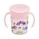 thumbnail image 2 of Vaso entrenador Dr Brown's 7oz 360° rosa niña con asa, 2 of 14