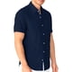 thumbnail image 2 of Camisa Para Hombre Shendy Vendy Slim Fit Strech Manga Corta, 2 of 5