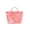 🔥 Orange_Hot#376, variant on Striped Tote Bag Waterproof Glossy PVC Large Capacity Handbag for Beach Travel Shopping and Everyday Use