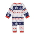 thumbnail image 6 of Family Matching Merry Christmas Pajamas Set Holiday Santa Tree Sleepwear Xmas PJS Set for Couples and Kids, 6 of 9