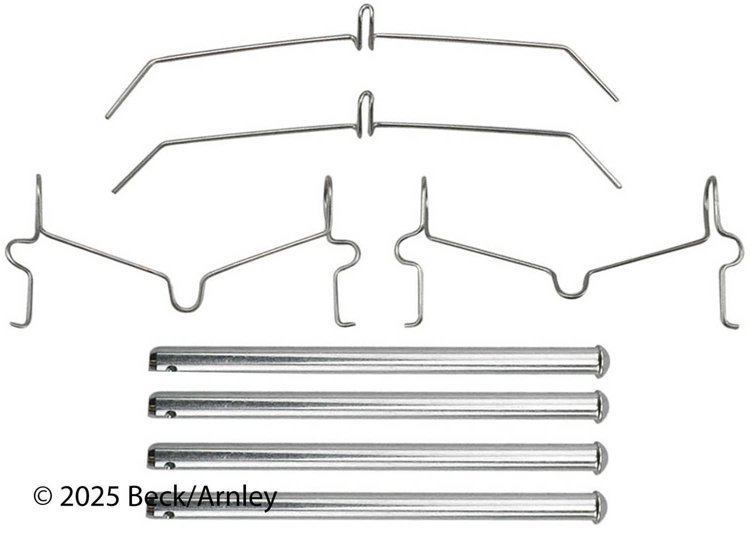 Beck/Arnley 085-6678A Disc Brake Pad