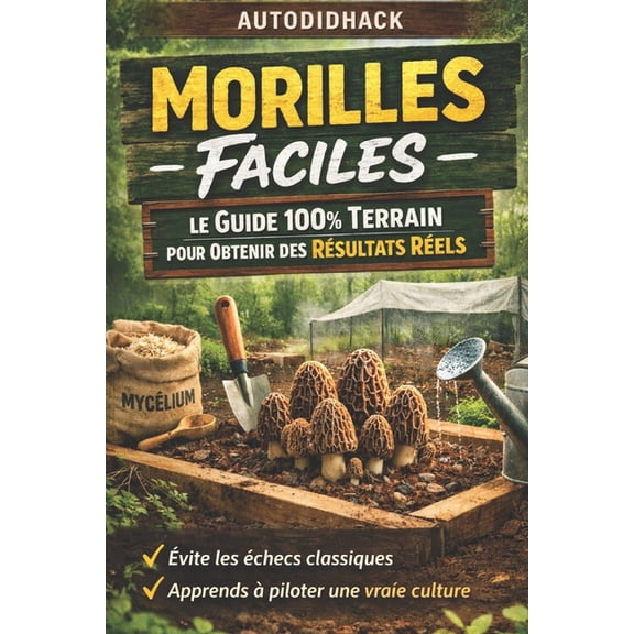 Morilles Faciles: Le Guide 100% Terrain pour Obtenir des Résultats Réels, (Paperback)