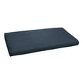 thumbnail image 2 of Sunbrella Sorra Home  Textured Indigo Indoor/Outdoor Bench Cushion 40 in x 17 in x 2 in - Embrace Indigo, 2 of 5