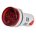 thumbnail image 3 of 12-500V Voltmeter Voltage Meter Auel Digital LED Monitor Dual Display Panel Red, 3 of 8