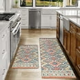 thumbnail image 5 of Boho Kitchen Rug Mat Colorful Kitchen Rugs Sets of 2 Washable Non-Slip Kitchen Floor Mats for in Front of Sink Boho Kitchen Decor, 5 of 6