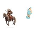 thumbnail image 1 of Adorno De Resina Acrílica Para Caballero, Mujer De Playa, Centro De Mesa, Estatua De Dama, Colección, Decoración Del Hogar, Regalo Impermeable, Figura De Escritorio Con Base Para Sala De Estar, 1 of 8