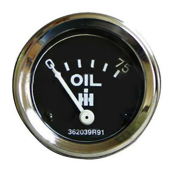 RAParts 362039R91 New Oil Pressure Gauge Fits Case-IH Tractor Models 240 300 330  
