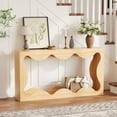 thumbnail image 2 of QinaQin 63 Inch Entryway Table, Console Table with Storage, Wood, 2 of 7
