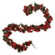 thumbnail image 2 of mfyjkho Enredadera de flores artificiales de rosas simuladas para decoración de techos y bloqueo de conductos de aire acondicionado, planta de envoltura de plástico, 1 pieza, 2 of 3