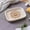 Local Rich Gold (14-06P), variant on European Style Light Luxury Ceramic Soap Dish – White, Draining Design, High-End Bathroom Accessory
