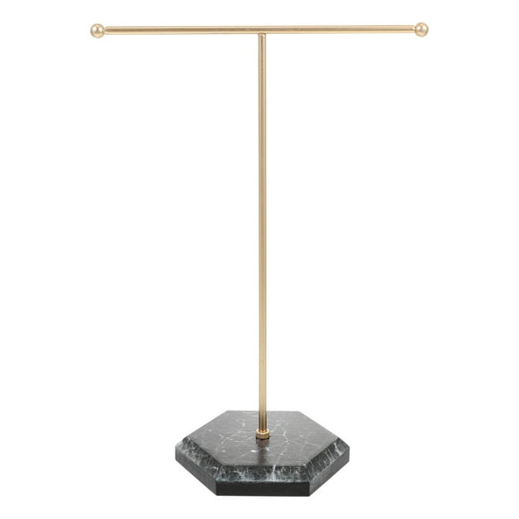 T Bar Pendiente Pantalla Soporte Soporte de Joyería Joyas Pantalla Colgante Rack Organizador