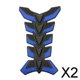 thumbnail image 1 of 2 Pegatinas Protectoras para Depósito de Motocicleta, de Goma 3D, Color Azul, 20 Cm 2 piezas, 1 of 8
